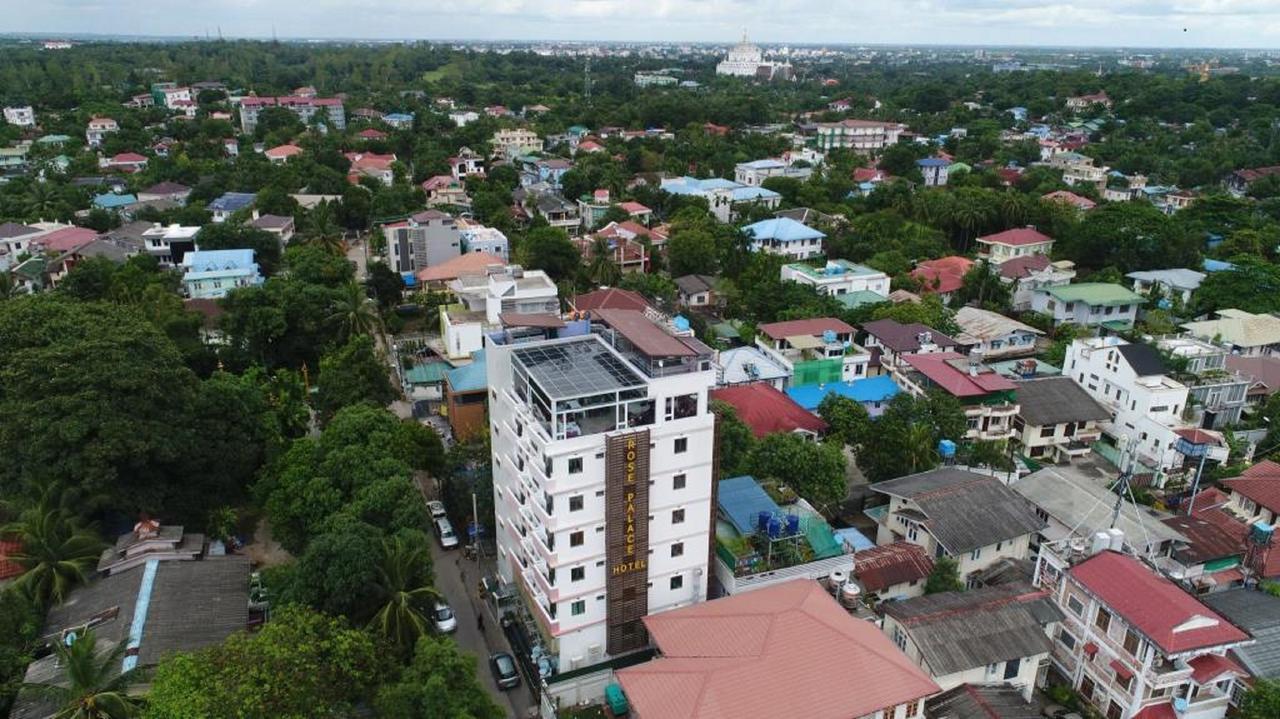 Rose Palace Hotel Yangon Exteriör bild